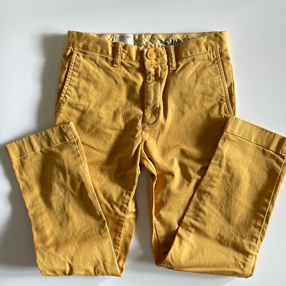 Crewcuts Boys Youth Size 8 Stretch Slim Chino Pant